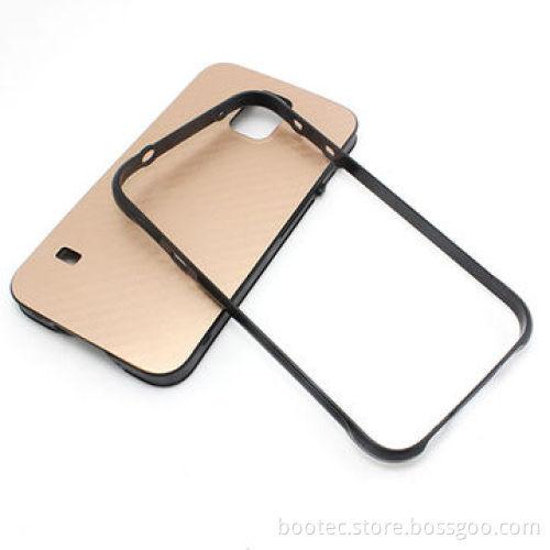 TPU protective cases for Samsung Galaxy S5, carbon design, black, golden, white
